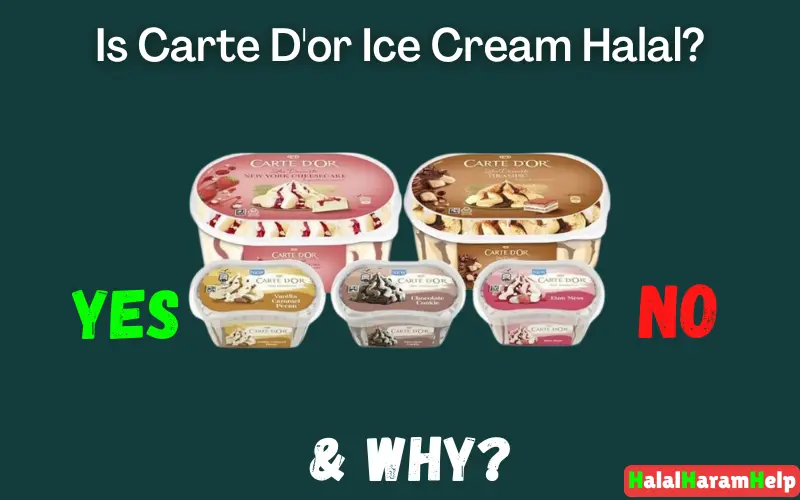 Is Carte D'or Ice Cream Halal