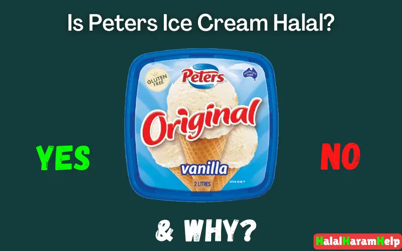 Is Peters Ice Cream Halal