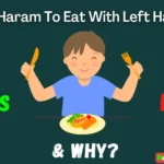 Is It Haram To Eat With Left Hand