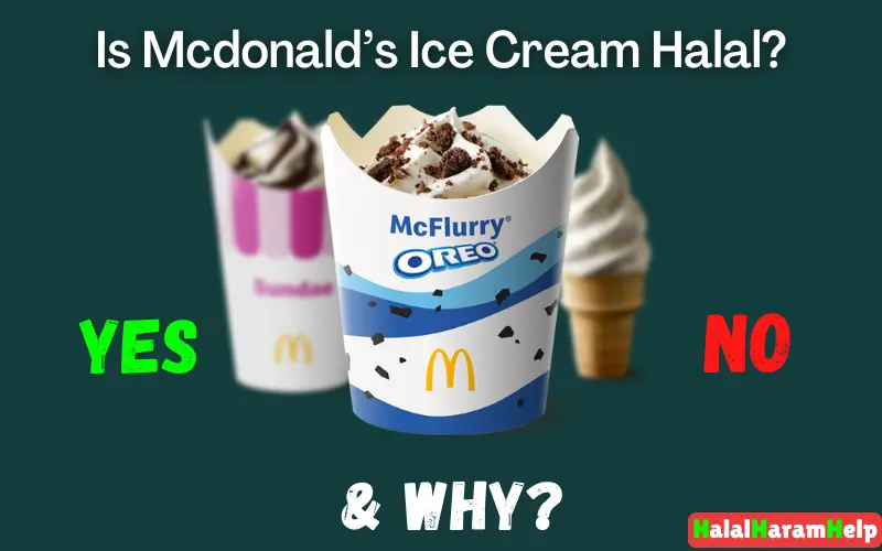 Is Mcdonald’s Ice Cream Halal